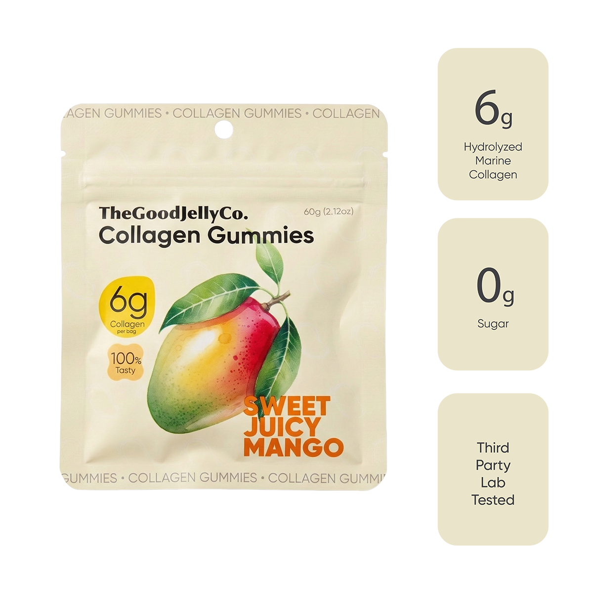 Collagen Candy - 6 Marine Collagen Pouches