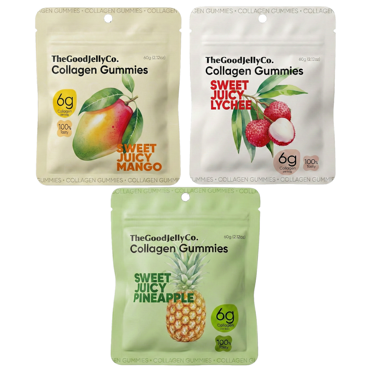 Collagen Candy - 6 Marine Collagen Pouches