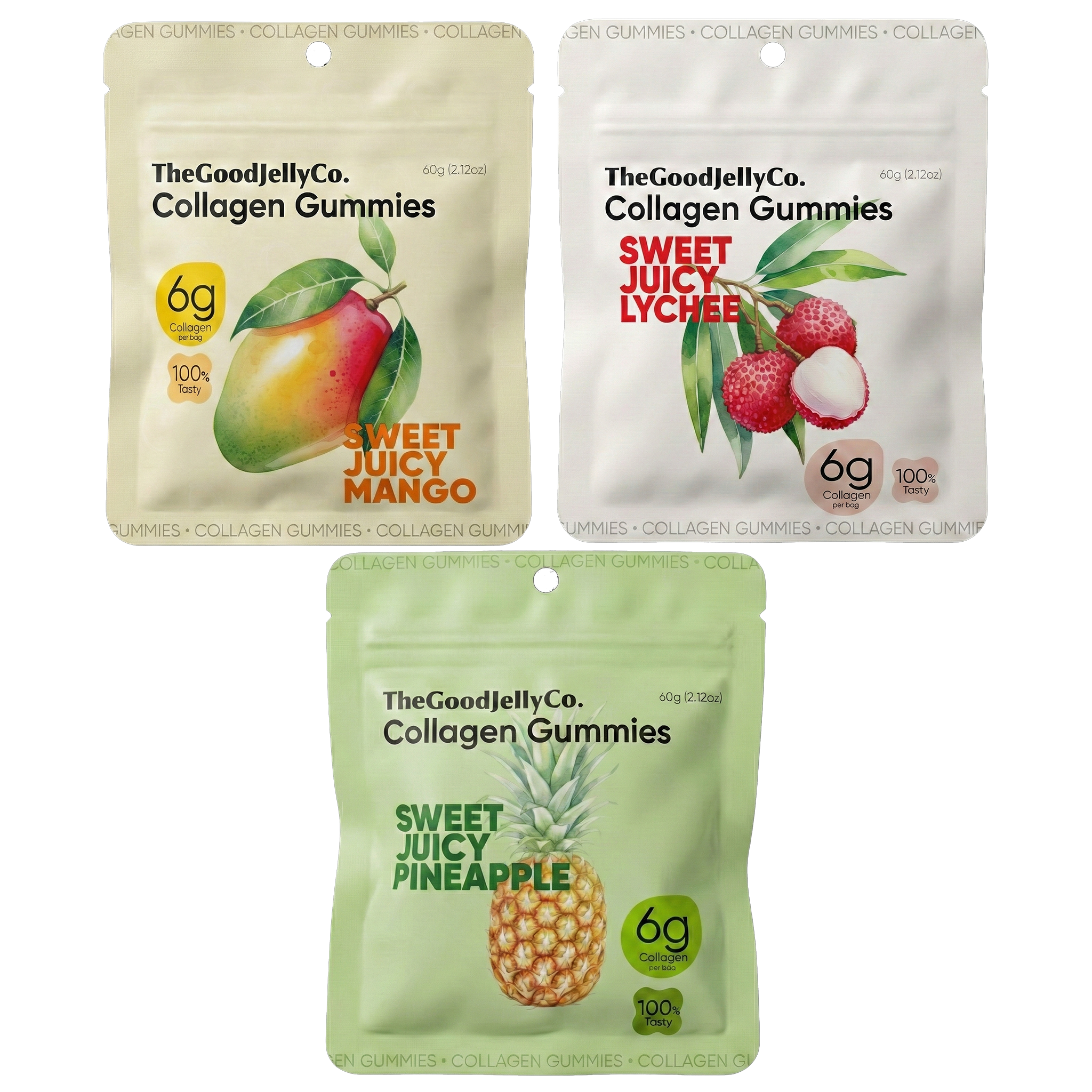 Collagen Candy - 6 Marine Collagen Pouches